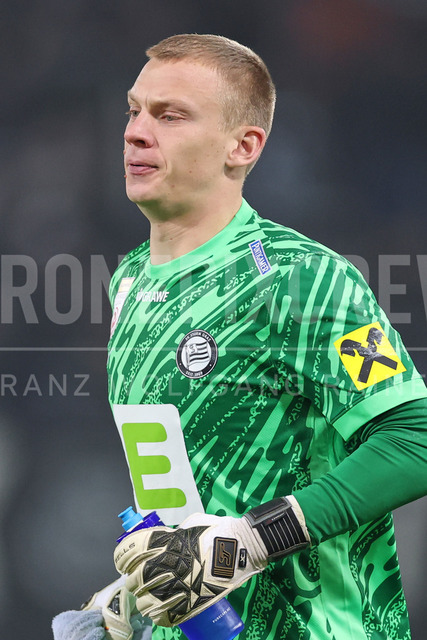 UEFA Europa League 2025/26: SK Sturm Graz vs SK Brann | Graz, Austria, 29.JAN.26 - SOCCER - UEFA Europa League, SK Sturm Graz vs SK Brann Bergen. The image shows Oliver Christensen (STU).