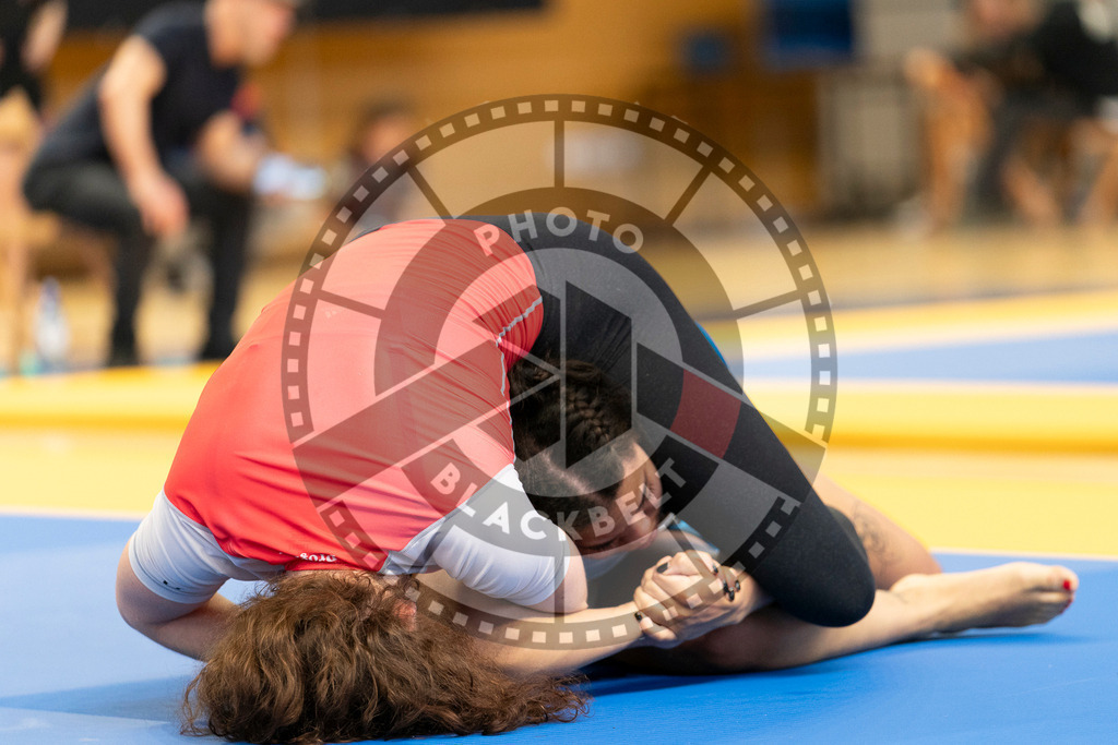 20240316PBB0447 | Athletes compete during the ADCC Eastern European Open grappling Competition in Poznan, Poland, on March 16, 2024.