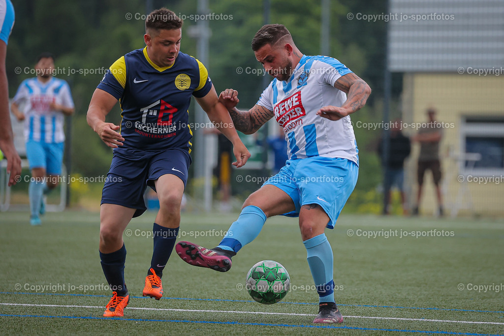 BQ3I5672 | 06.06.2023; Relegation zur Kreisliga B Dillenburg; Kunstrasenplatz Herborn; SG Guntersdorf/Herborn - SSV Hirzenhain; Ergebnis 5:1 (1:0)