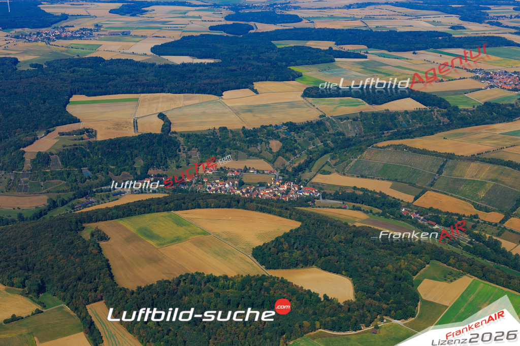 Luftbild von Hautschenmuehle Adelshofen - Luftaufnahme wurde 2016 von https://frankenair.de mittels Flugzeug (keine Drohne) erstellt - die Geschenkidee