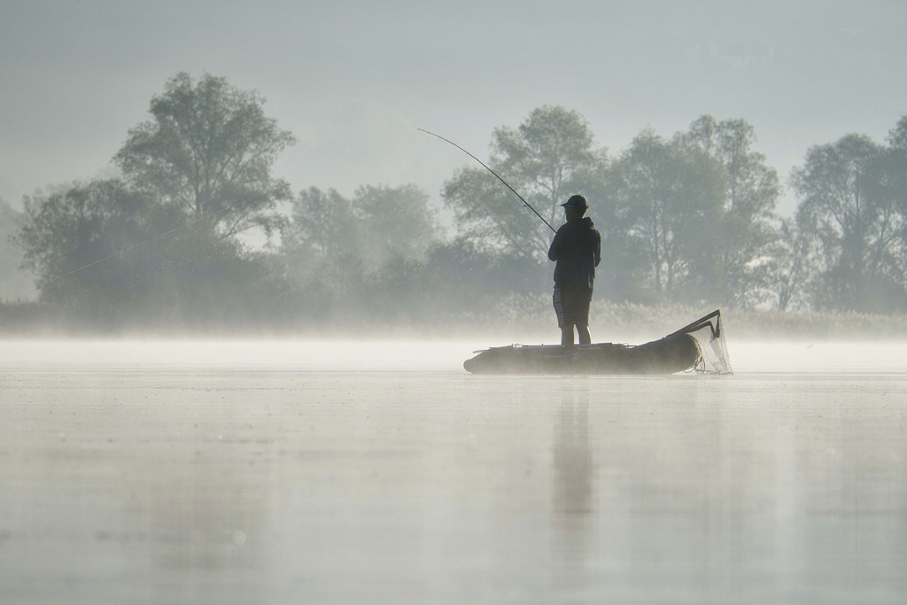 Fischer am Gaishorner See | walter-wagner-fotografie