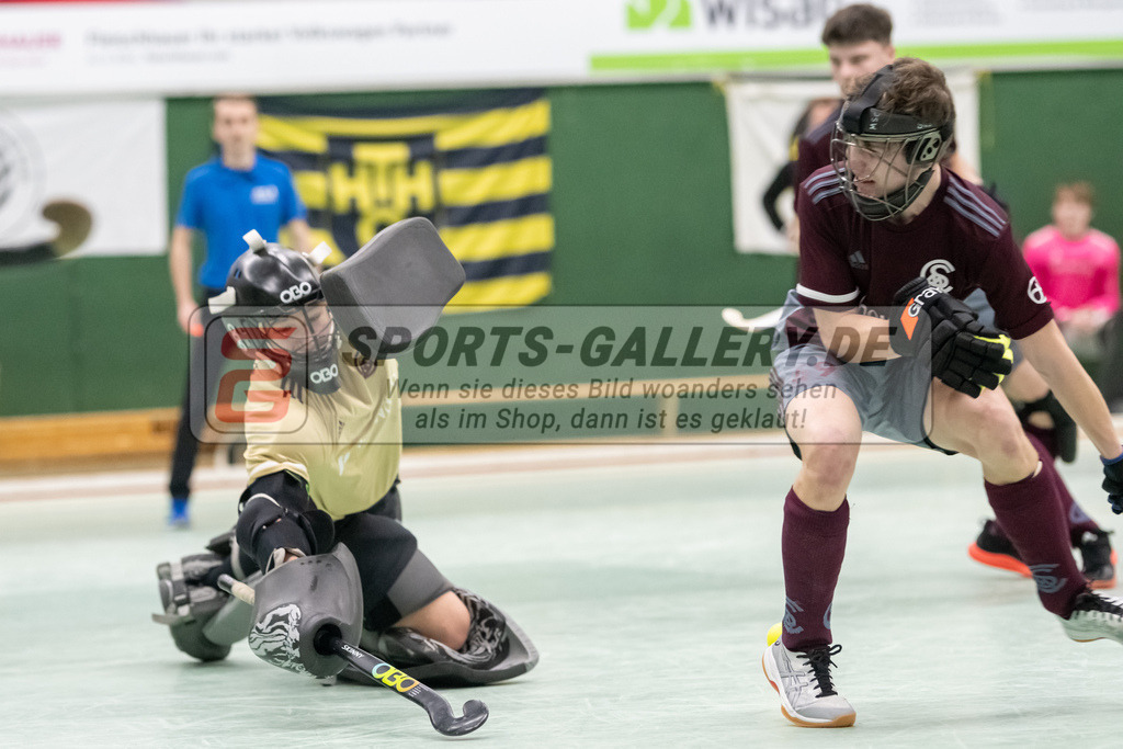SFE_20230304_0033 | Deutsche Meisterschaft Männliche U16 Halle 2023 am 04.03.2023 in Köln (KTHC Stadion Rot-Weiss Köln Tennis and Hockey Club), Photo: Stephan Fehrmann 2022 (Sports-Gallery)