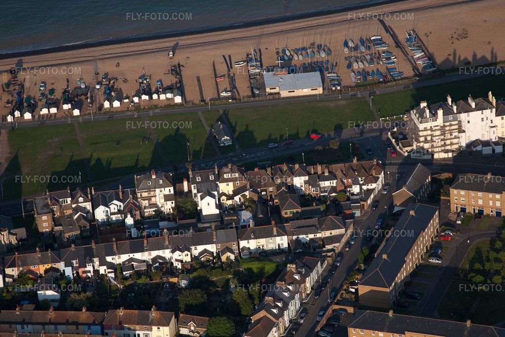 Aerial view: View of the town in Deal in the state England, Great Britain.Photo: IMG_50799.jpg taken on 05/27/2012 by Werner Riehm/FLY-FOTO.comResolution of the original: 4752 x 3168 px