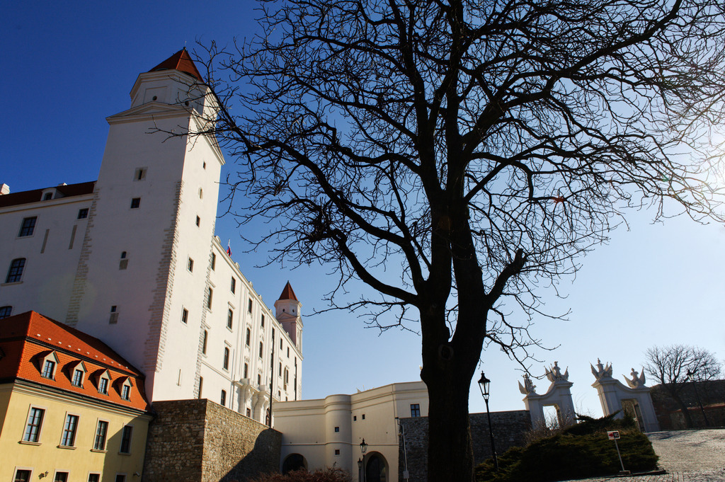 Burg Bratislava | Bratislava, Slowakei - March 03, 2012: Burg Bratislava. - Realisiert mit Pictrs.com