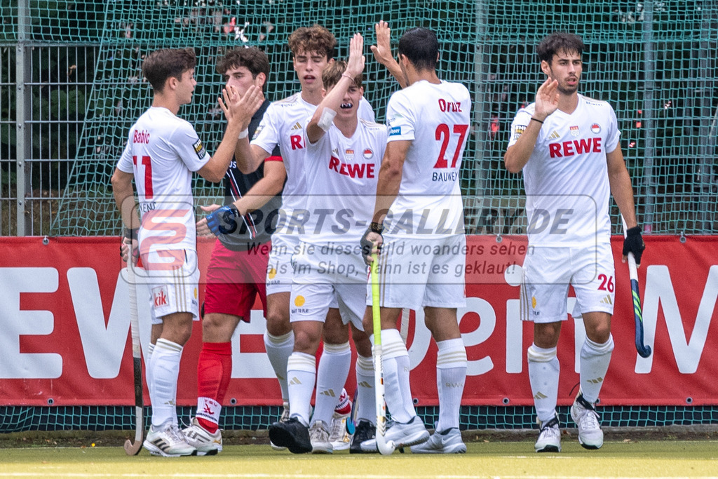 SFE_20230916_0003 | Hockey 1. Bundesliga Herren Rot-Weiss - TSV Mannheim am 16.09.2023 in Köln (KTHC Stadion Rot-Weiss Köln Tennis and Hockey Club), Photo: Stephan Fehrmann 2023 (Sports-Gallery)