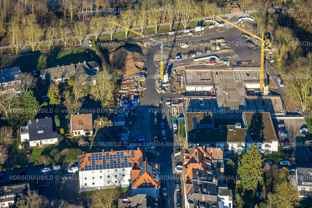 Hamm251202243 | Luftbild, Baustelle mit Neubau Wohnanlage Brändströmstraße und Rietzgartenstraße, Mitte, Hamm, Ruhrgebiet, Nordrhein-Westfalen, Deutschland