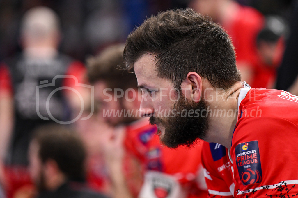 SV Wiler-Ersigen vs Floorball Köniz - 15. April 2023 | SV Wiler-Ersigen vs Floorball Köniz
Stimo Arena, Kloten
Silvan Bolliger (#50 Floorball Koeniz).
Bild: Sportfotografie Markus Aeschimann | www.markus-aeschimann.ch - Realisiert mit Pictrs.com