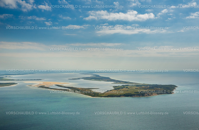 Ostsee16062526Hiddensee | Blick von Norden auf die Insel Hiddensee,  Dranske, Ostseeküste,Mecklenburg-Vorpommern, Vorpommern, Mecklenburg-Vorpommern, Deutschland