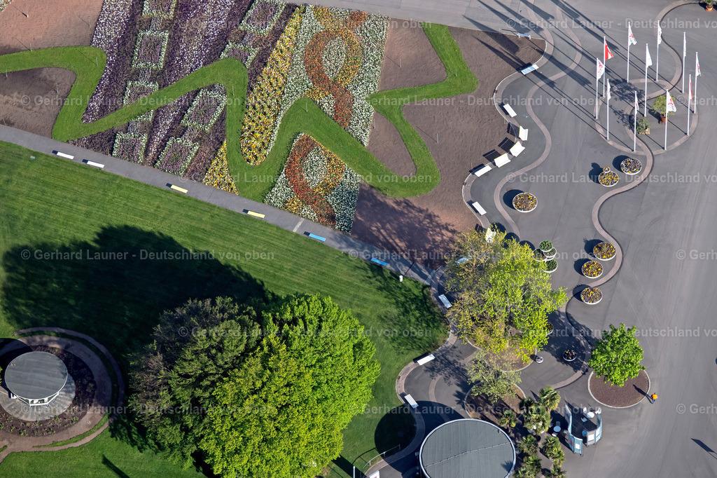 4025981 | ERFURT 06.05.2020 Parkanlage " Egapark " im Ortsteil Hochheim in Erfurt im Bundesland Thüringen, Deutschland. Weiterführende Informationen bei: Bundesgartenschau Erfurt 2021 gemeinnützige GmbH. // Park of " Egapark " in the district Hochheim in Erfurt in the state Thuringia, Germany. Further information at: Bundesgartenschau Erfurt 2021 gemeinnuetzige GmbH. Foto: Gerhard Launer