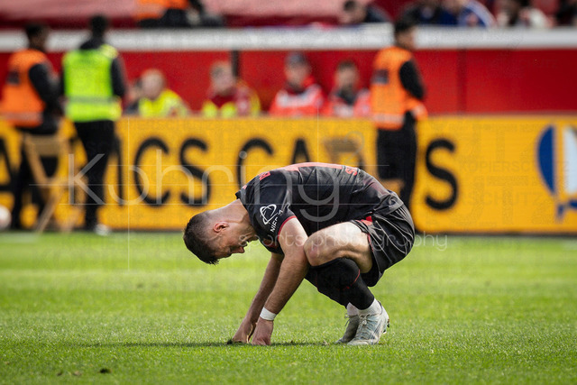 German Bundesliga, Bayer 04 Leverkusen vs. Hamburger SV, 16.05.2026 | LEVERKUSEN, GERMANY - MAY 16, 2026 :  Patrik Schick (Bayer 04 Leverkusen, 14) during the German Bundesliga match on gameday 34 between Bayer 04 Leverkusen vs. Hamburger SV at BayArena on May 16, 2026 in Leverkusen, Germany. DFL REGULATIONS PROHIBIT ANY USE OF PHOTOGRAPHS AS IMAGE SEQUENCES AND/OR QUASI-VIDEO.