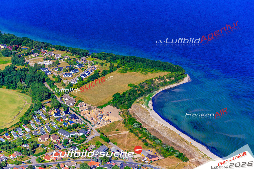 Die Luftbildaufnahme Lobbe - Rügen wurde 2018 mittels Flugzeug (keine Drohne) erstellt. Perfekte Schärfe und Druck- Auflösung- Garantiert!