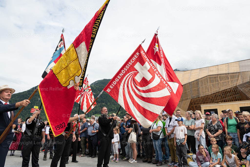 Schwingen -  ESAF Freitag Festumzug 2025 | Mollis, 29.8.25, Schwingen - ESAF Freitag Festumzug.