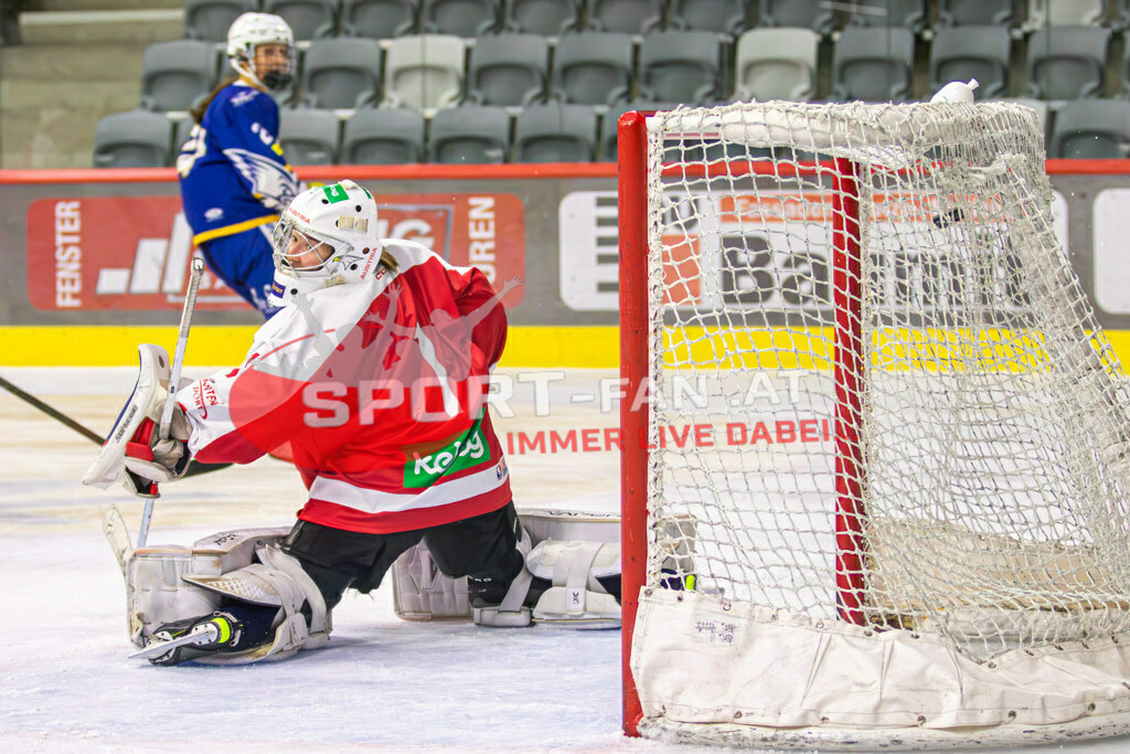 Eishockey DEBL 2023/24 | Eishockey DEBL 2023/24, KAC Frauen - Villach Lady Hawks am 27.09.2023 in Klagenfurt (Heidi Horten Arena), Austria, (Photo by Ernst Krawagner sport-fan.at) - Realisiert mit Pictrs.com