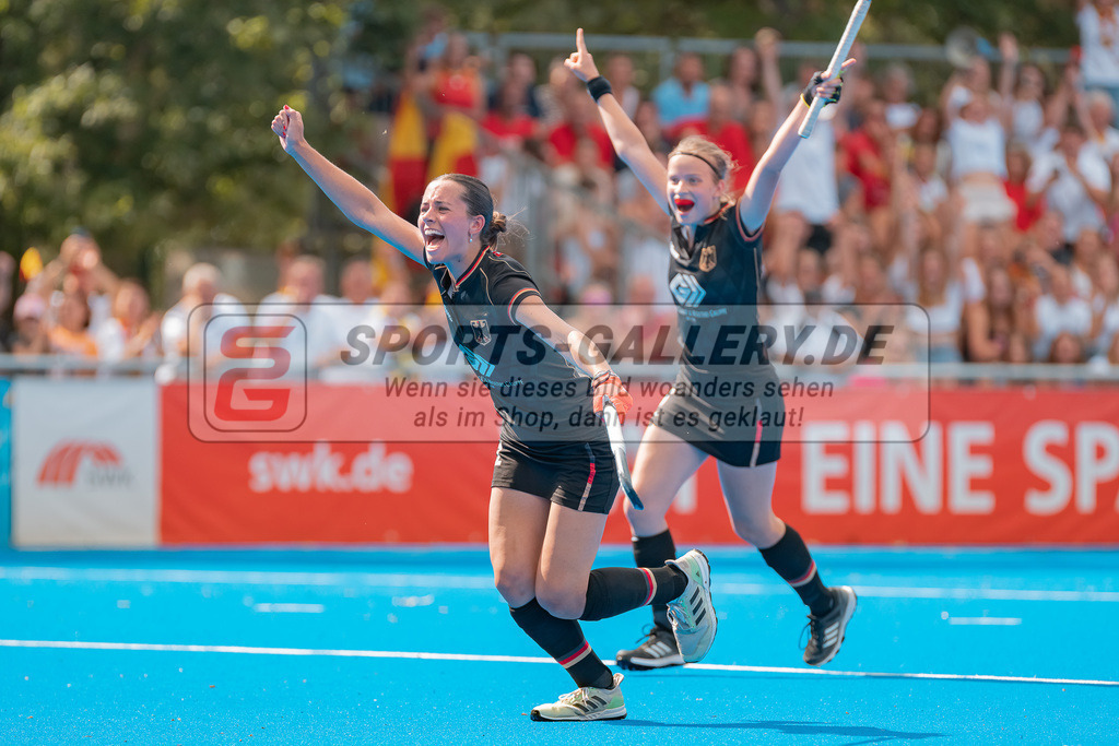HK_20230715_102706 | Euro Hockey WU18 SF2 Spain vs Germany Championship Girls &amp; Boys am 15.7.2023 CHTC , Krefeld ,