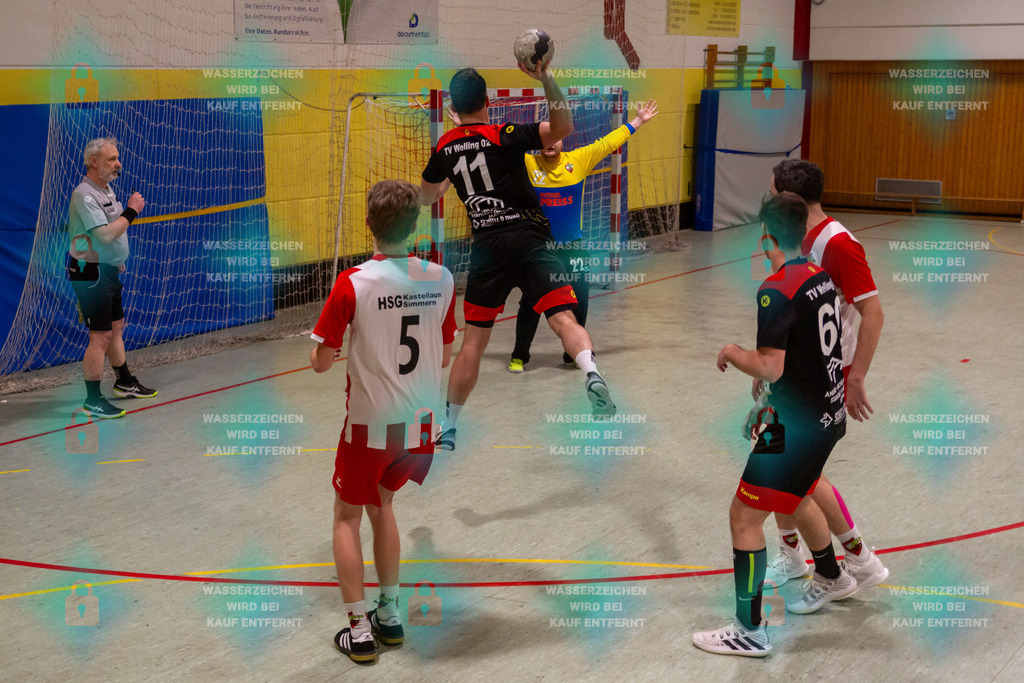 _HP_2722_3000o | TV Welling Herren gegen HSG Kastellaun-Simmern II 09.03.2024