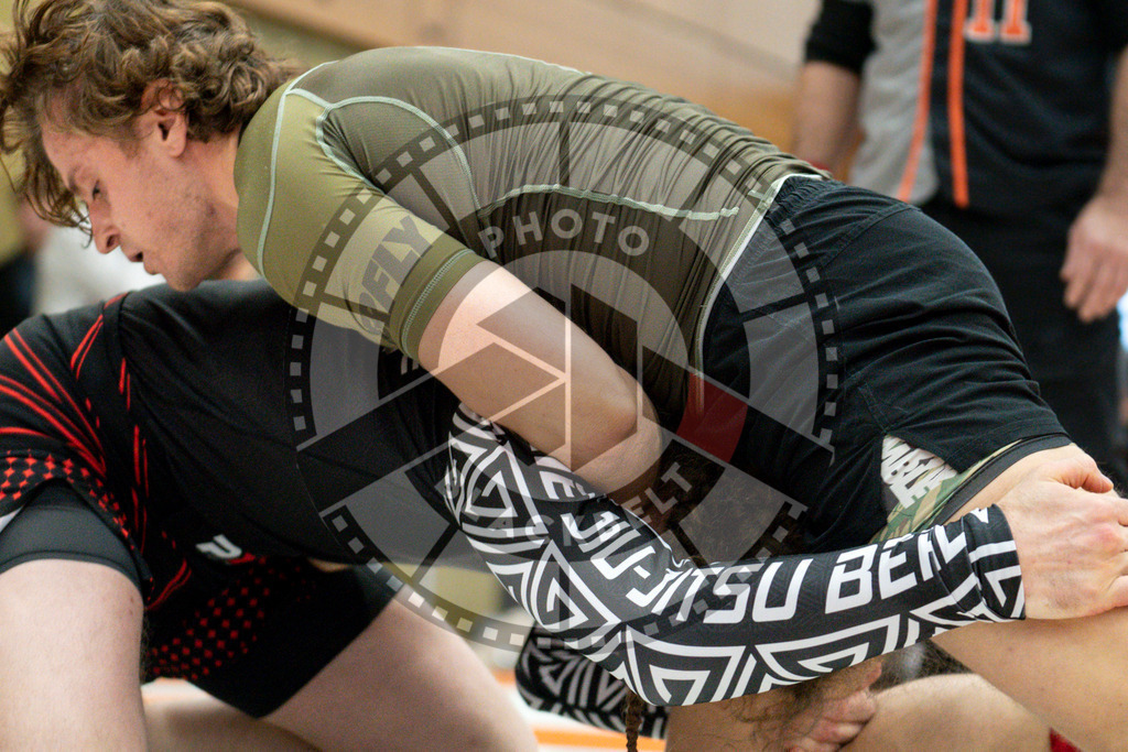 20231125PBB6759 | Fighters compete during the Grappling Industries Jiu-jitsu Championship in Berlin, Germany, on November 25, 2023.