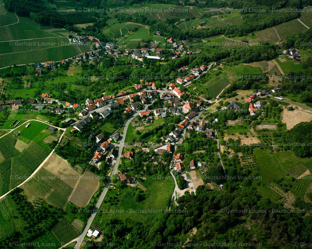 2526082 | NEUSATZ 01.08.2005 Wald- Gebiete und Forstflächen umsäumen das Siedlungsgebiet des Dorfes in Neusatz im Bundesland Baden-Württemberg, Deutschland // Village - view on the edge of forested areas in Neusatz in the state Baden-Wuerttemberg, Germany Foto: Gerhard Launer