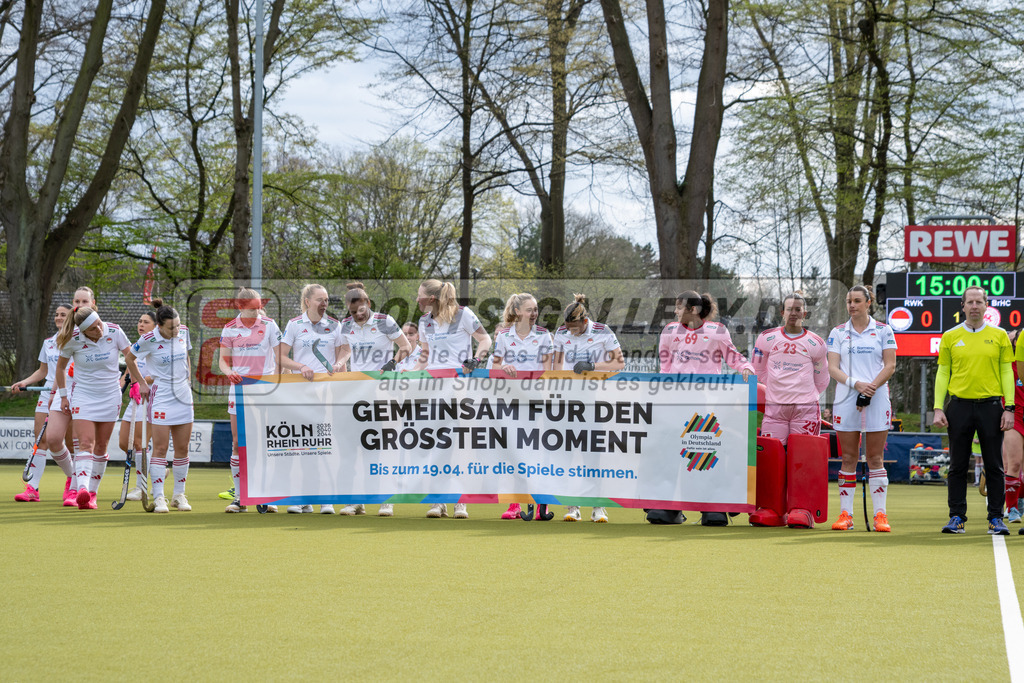 SFE_20260321_0005 | Köln, Deutschland, 21.03.26: Feldhockey 1. Bundesliga Damen zwischen Rot-Weiss Köln - Bremer HC im REWE Sportpark am 21.03.2026 in Köln, Deutschland. (Foto von Stephan Fehrmann)Köln, Germany, 21.03.26: Feldhockey 1. Bundesliga Damen between Rot-Weiss Köln - Bremer HC in REWE Sportpark at 21.03.2026 in Köln, Deutschland. (Foto from Stephan Fehrmann)