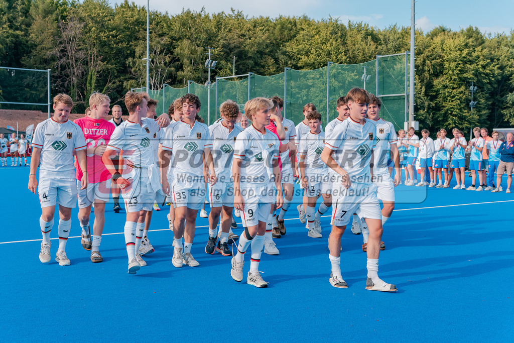 HK_20230716_902536 | Euro Hockey WU18 Siegerehrungen Championship Girls &amp; Boys am 16.7.2023 CHTC , Krefeld ,
