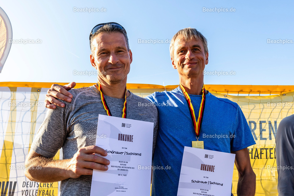 2023-00086501-DSBM-Deutsche-Senioren-Beach-Meisterschaft | Siegerehrung Platzierte DSBM 2023
