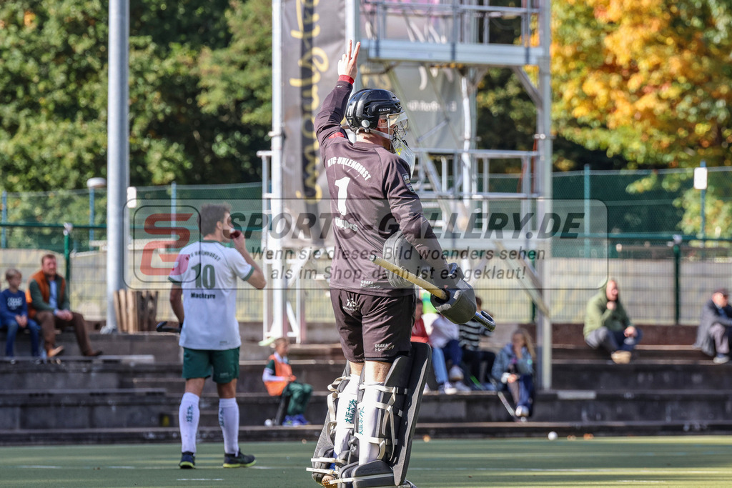 MJ_2022-10-08_Herren_HTCU-UHC-11 | Lennart Küppers (Uhlenhorst Mülheim #1), Uhlenhorst Mülheim - UHC Hamburg am 8.10.2022 im Waldstadion, Mülheim a. d. Ruhr