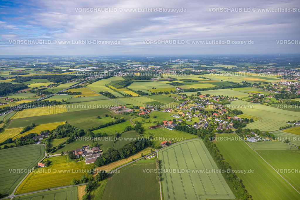 Hamm220602187 | Luftbild, Ortsteil Osttünnen, Rhynern, Hamm, Ruhrgebiet, Nordrhein-Westfalen, Deutschland