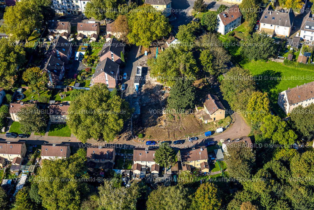 Essen241000750 | Luftbild, Wohnsiedlung Quartier Litterode, Rudolfstraße zwischen Sulzbachtal und Wendelinstraße, Leithe, Essen, Ruhrgebiet, Nordrhein-Westfalen, Deutschland