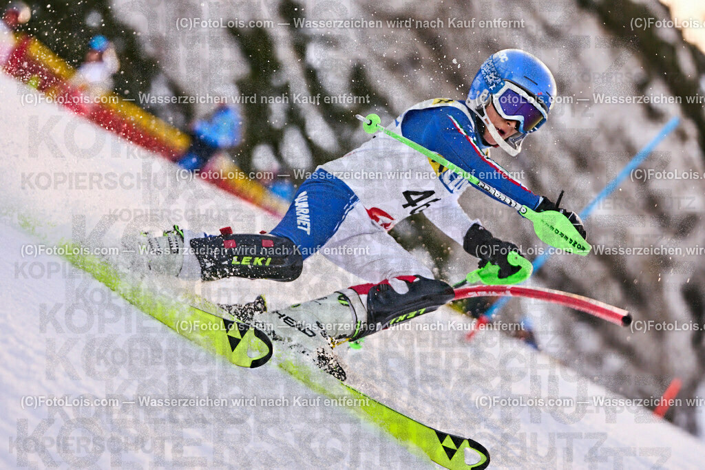 ALP2347_NWC-OAC-Slalom-I DG-II_Flatz Cornelius | (C)FotoLois.com, Alois Spandl, NWC+OAC-Schüler-Slalom 1 auf dem Hochkar, Sa 7. Jänner 2023.