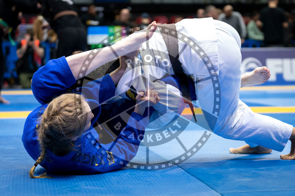 20240126PBB0706 | Fighters compete during the Brazilian Jiu-Jitsu European Championship of the IBJJF in Paris, France, on January 26, 2024.