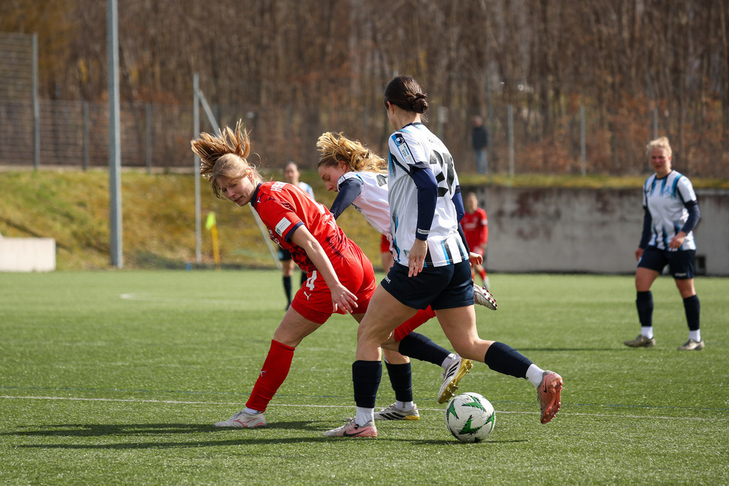 20260329-FCH-WaldebeneStuttgart_065 | 1.FC Heidenheim 1846 vs. FSV Waldebene Stuttgart, Fußball, Frauen, Oberliga, 2025/2026, 15. Spieltag, 29.03.2026 in Heidenheim, Kunstrasen b. Voith-Arena West(Foto: Michael Bulling) - Realisiert mit Pictrs.com