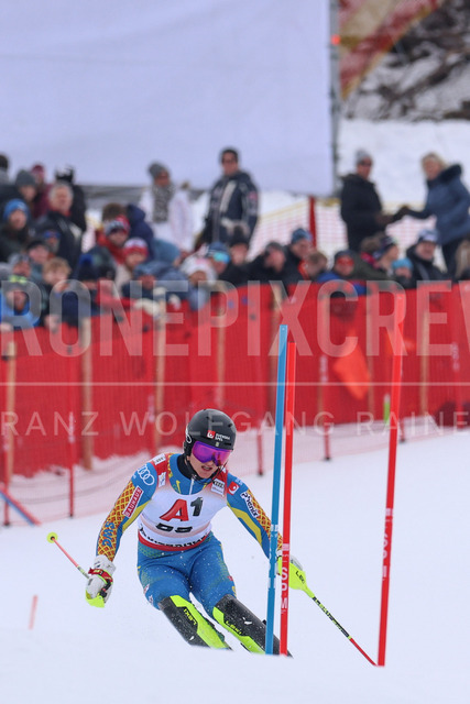 Audi FIS Ski World Cup: Men’s Slalom – Hahnenkamm Race, Kitzbuehel | Kitzbuehel, Austria, 25.Jan.26 - Alpine Skiing - FIS World Cup, Hahnenkamm Race, Slalom, men. The image shows WISSTING Gustav (SWE, Fischer).