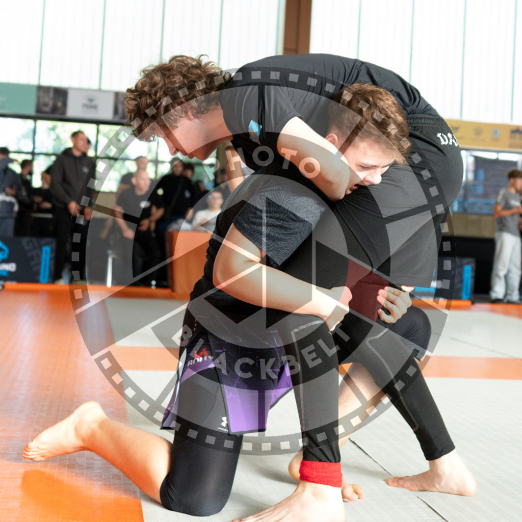 20240915PBB0419 | Athletes compete during the Grappling Industries’ grappling and Brazilian jiu-jitsu competition in Berlin, on September 15, 2024.