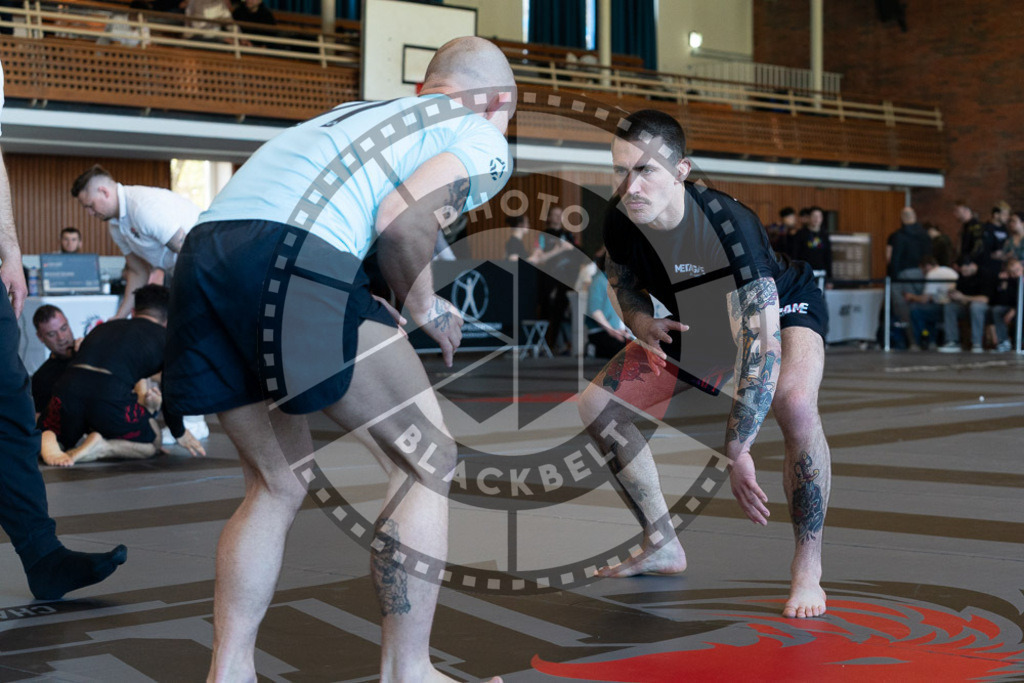 20250329PBB4226 | Fighters compete during the International Luta Livre (ILLCS) Germany IX Spring 2025 Competition spring on March 29, 2025 in Hannover, Germany.© Chiara Dazi