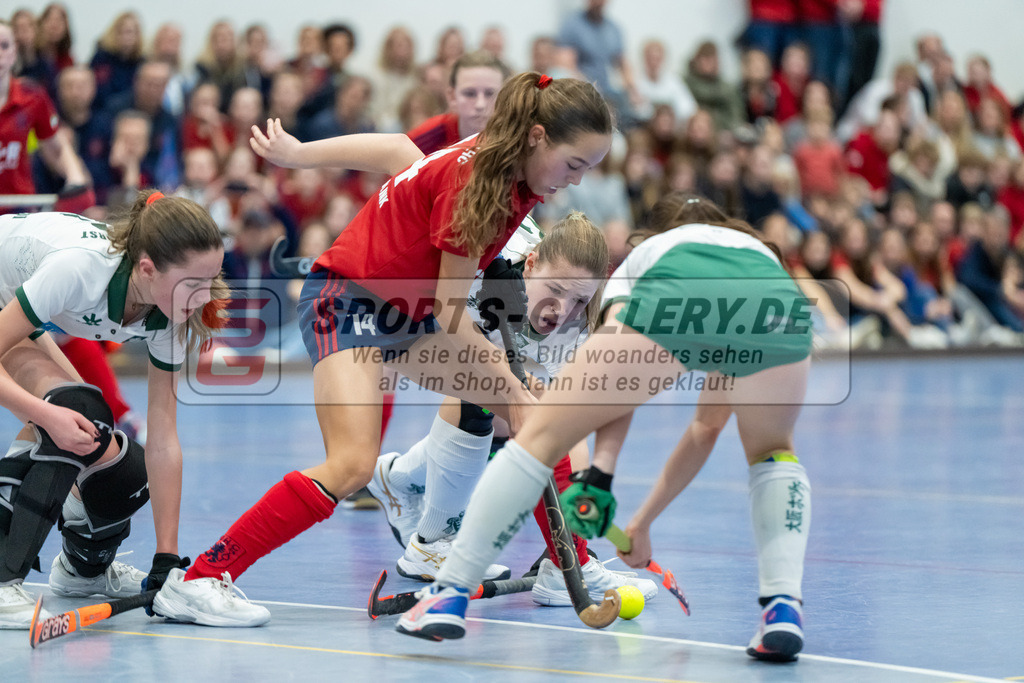 HK_20250223_103180 | Deutsche Meisterschaft wU14 Finale und Ehrungen am 23.2.2025 Düsseldorfer HC, Düsseldorf