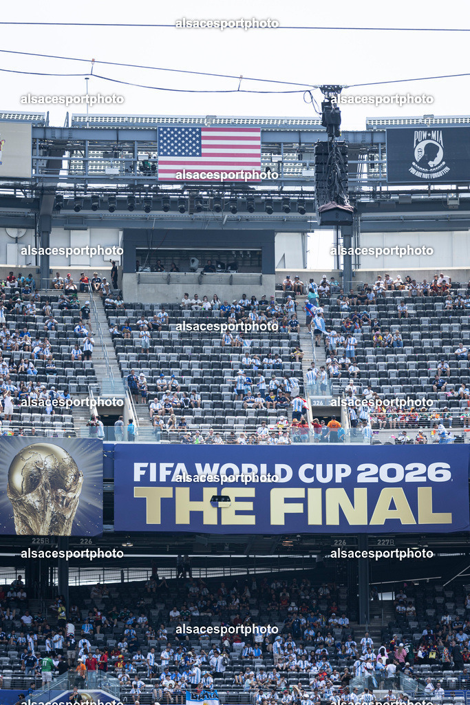 FOOTBALL : Argentine vs Espagne – Finale de la Coupe du Monde FIFA 2026. New York New Jersey Stadium, East Rutherford, New Jersey, États-Unis. 19/07/2026. | Cérémonie de clôture et spectacle avant la finale de la Coupe du Monde de la FIFA 2026. New York New Jersey Stadium, East Rutherford, New Jersey, États-Unis. 19/07/2026.