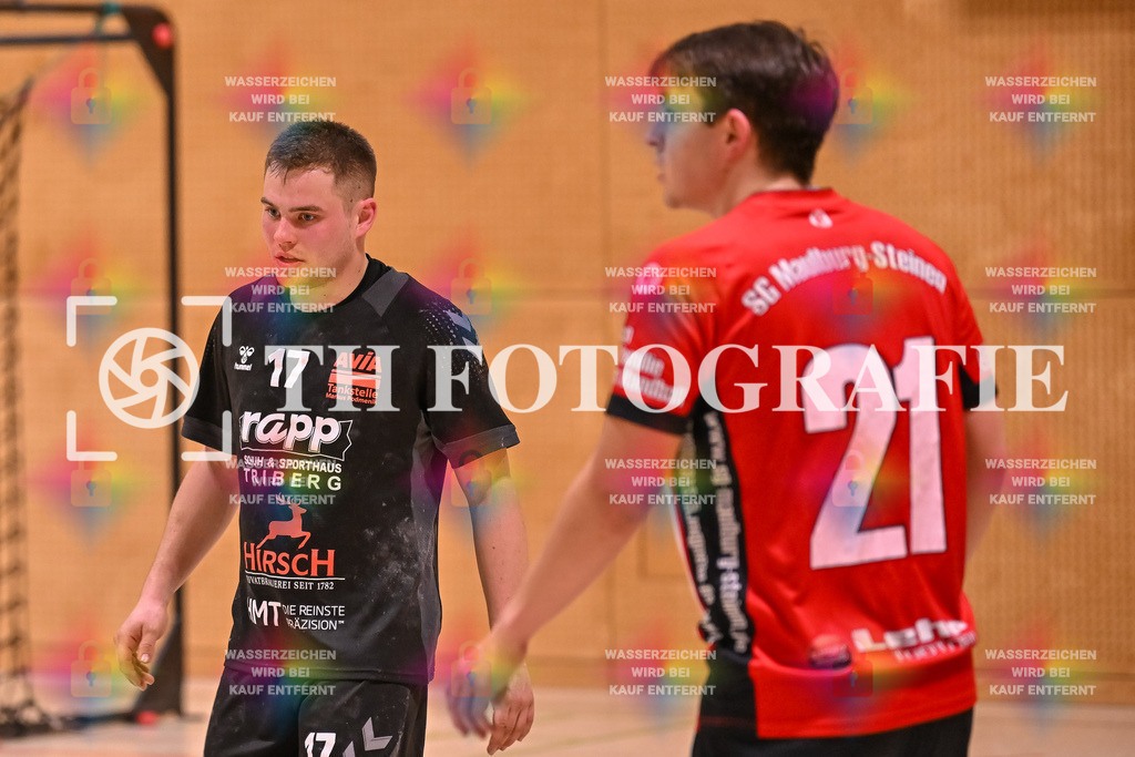 GER, SG Maulburg/Steinen - TV St. Georgen, Handball, Landesliga, 16. Spieltag, Saison 2023/2024, 17.02.2024 | Jonas Huether (TV St. Georgen/Schw., #17)

GER, SG Maulburg/Steinen - TV St. Georgen, Handball, Landesliga, 16. Spieltag, Saison 2023/2024, 17.02.2024

Foto: TH Fotografie/Thomas Hess