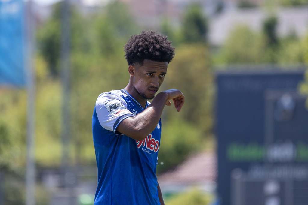 TSG Hoffenheim 2 gegen VfR Mannheim (Testspiel in der Akademie Arena Zuzenhausen) | TSG Hoffenheim 2 gegen VfR Mannheim (Testspiel in der Akademie Arena Zuzenhausen)***Natnael Abraha (2, Hoffenheim) - Realisiert mit Pictrs.com