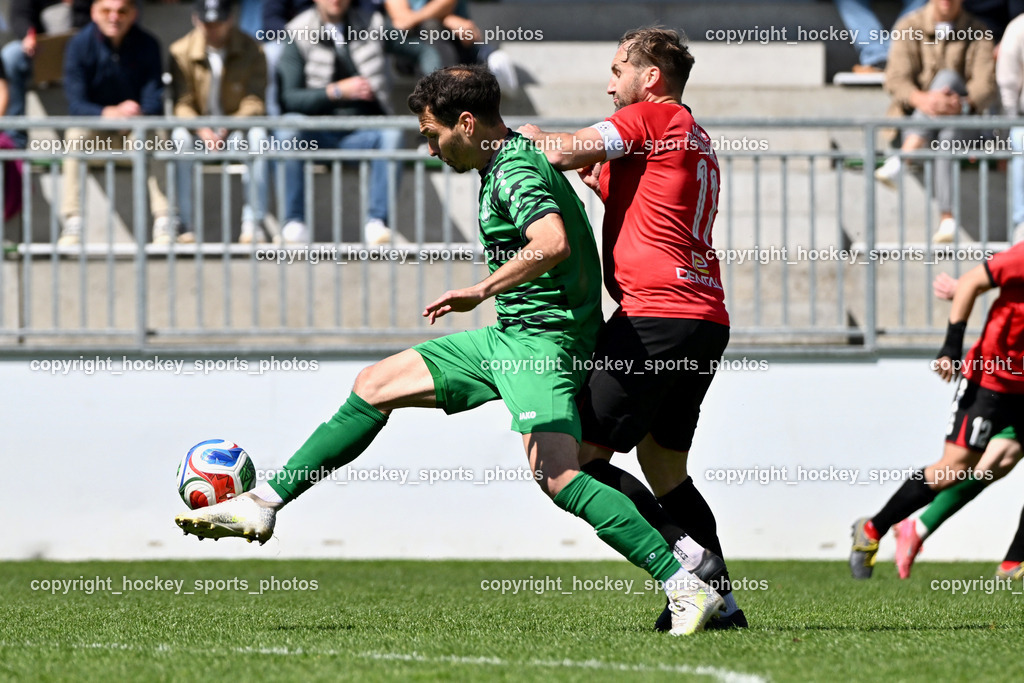 SC Landskron vs. SV Falle Maria Gail | #2 David Gräfischer SC Landskron, #11 Philipp Stotz SV Maria Gail, SC Landskron vs. SV Falle Maria Gail, SC Landskron vs. SV Falle Maria Gail am 17.05.2026 in Villach (Sportanlage Landskron), Austria, (Photo by Bernd Stefan)