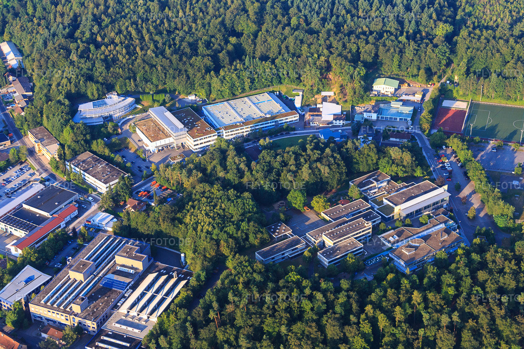 Luftbild: Gewerbegebiet Turnstraße mit OBE GmbH & Co. KG, Gemeinde Ispringen Hallenbad, Otto Riehm Schule, DENTAURUM GmbH & Co. KG und Rutronik Elektronische Bauelemente GmbH in Ispringen im Bundesland Baden-Württemberg in Deutschland.Foto: IMG_092264.jpg vom 01.08.2016 durch Werner Riehm/FLY-FOTO.deThe Hinge Company - OBE GmbH & Co. KGWWW.ISPRINGEN.DEWWW.ISPRINGEN.DEDentaurum Deutschland: Dentalprodukte und Technologien seit 1886WWW.RUTRONIK.COM