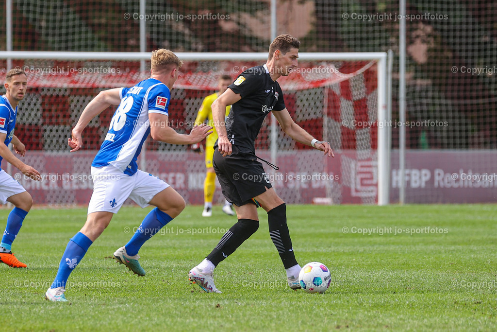 Giessen_Darmstadt (131) | 16.07.2023; Testspiel; Waldstadion Gießen; FC Gießen - SV Darmstadt 98; Ergebnis: 2:0 (0:0)
