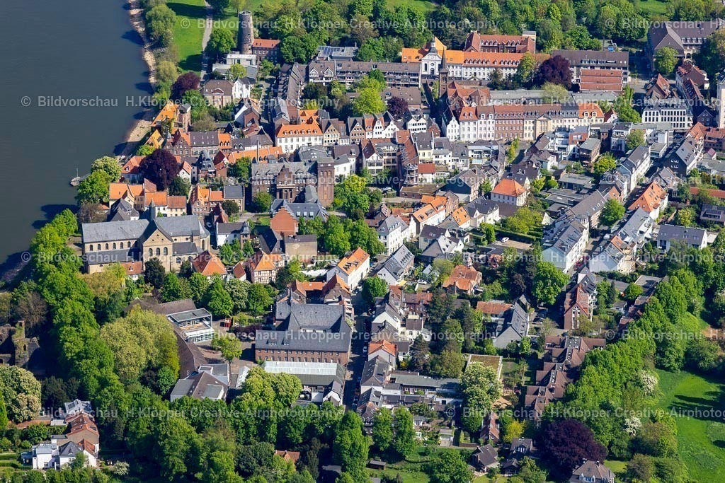Luftbild Düsseldorf-Kaiserswerth-5 | Luftbildfotografie Düsseldorf Kaiserswerth - Realisiert mit Pictrs.com