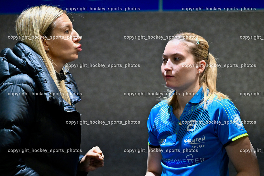 SCO Sprengnetter Bodensdorf vs. SU Sparkasse Kufstein  | Trainerin SCO Bodensdorf Burgar Spela, Lea Paulin, SCO Sprengnetter Bodensdorf vs. SU Sparkasse Kufstein , SCO Sprengnetter Bodensdorf vs. SU Sparkasse Kufstein am 08.02.2026 in Bodensdorf (SCO Sportheim), Austria, (Photo by Bernd Stefan)