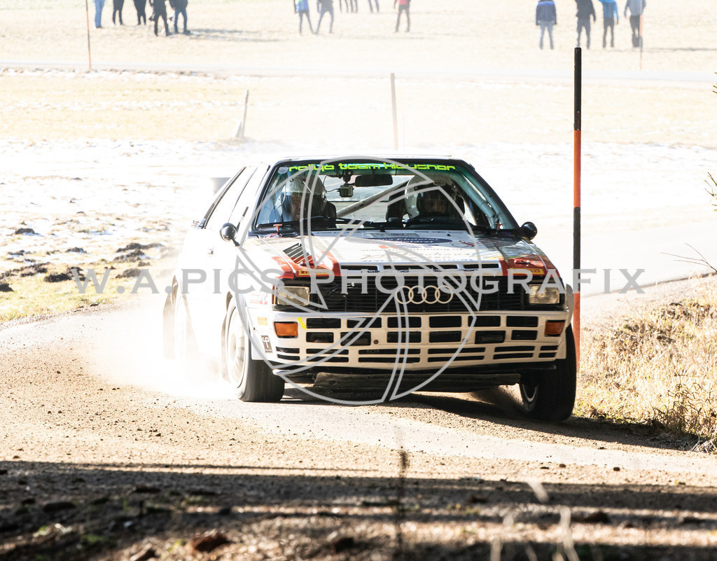 Sportmediapics-03012086078   | Jännerrallye 2020, AUSTRIA, 03-05. jänner 2020 -  Image shows: Christof Klausner/Martin Passenbrunner (AUT,Audi Ur-quattro)
Keywords: Motorsport, Rallye, Jänner, Freistadt, Sport.
Photo: Sportmediapics/Andreas Willdoner