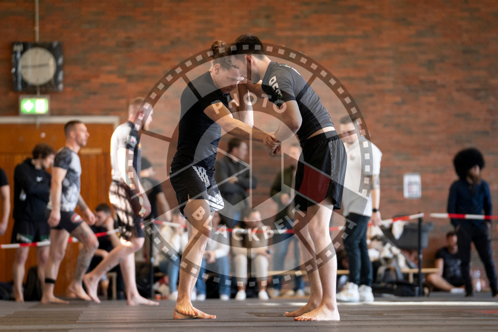 20240309PBB6374 | Fighters compete during the International Luta Livre (ILLCS) Spring Championship in Hannover, Germany, on March 9, 2024.