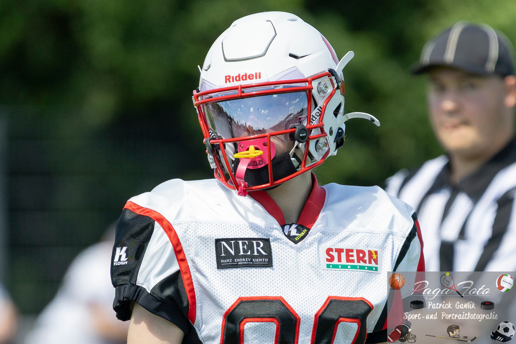 GFLW 1: German Football League Women 1: Rodgau Pioneers Ladies - Stuttgart Scorpions Sisters, 07.06.2026 | Franziska Schaller (Stuttgart Scorpions Sisters #89), Freisteller, Portrait / Porträt, Rodgau Pioneers Ladies - Stuttgart Scorpions Sisters, Rodgau, Maingau-Energie-Stadion "Am Weichsee", 7.6.2026 - Realisiert mit Pictrs.com