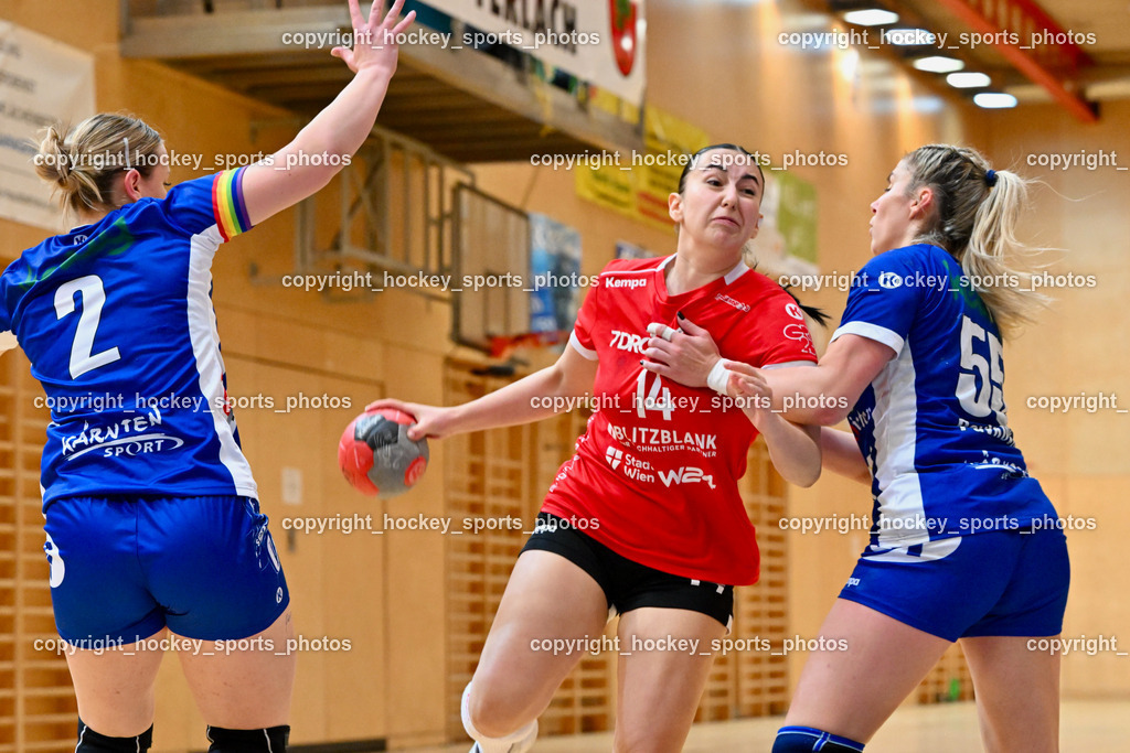 SC Ferlach Damen vs. WAT Atzgersdorf 18.5.2023 | #2 Akalovic Patricia, #14 MUSTEDANAGIC Sara, #55 Pavkovic Andrea
