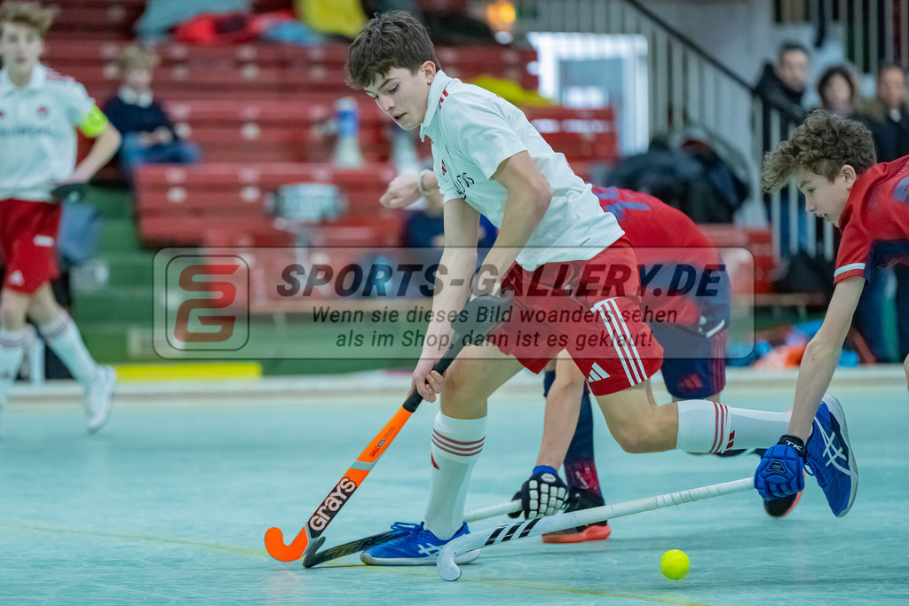 HK_20240225_108555 | Spiel um Platz 5 Deutsche Meisterschaft MU14 am 25.2.2024 Halle RW Köln, Köln ,