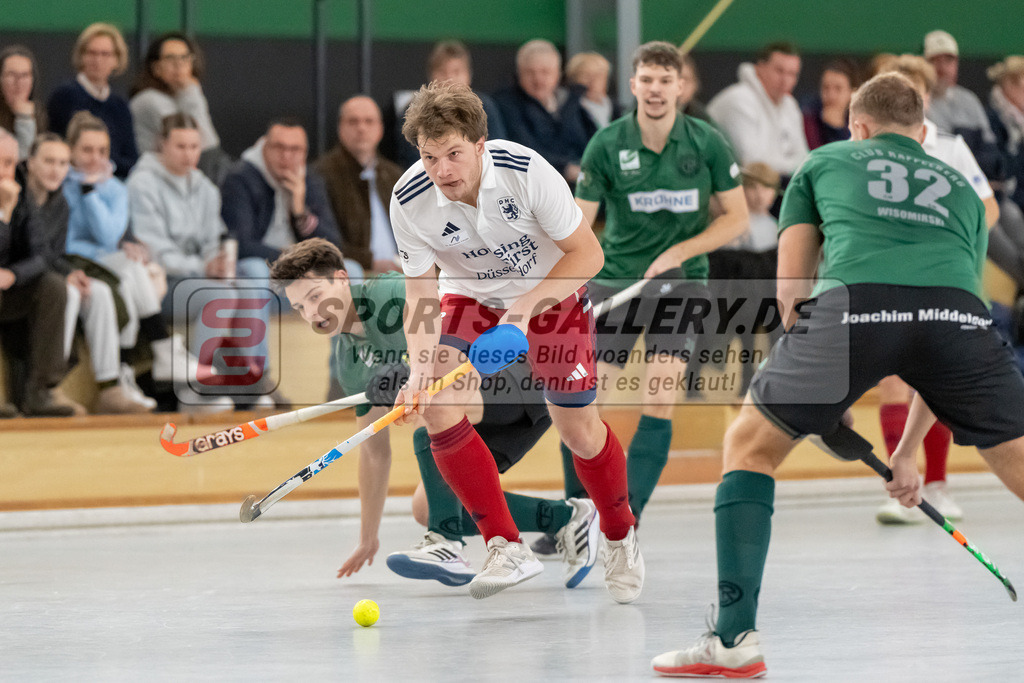 HK_20241208_109869 | 2. Bundesliga Halle Herren Club Raffelberg - Düsseldorfer HC am 8.12.2024 Raffelberg Halle, Duisburg ,