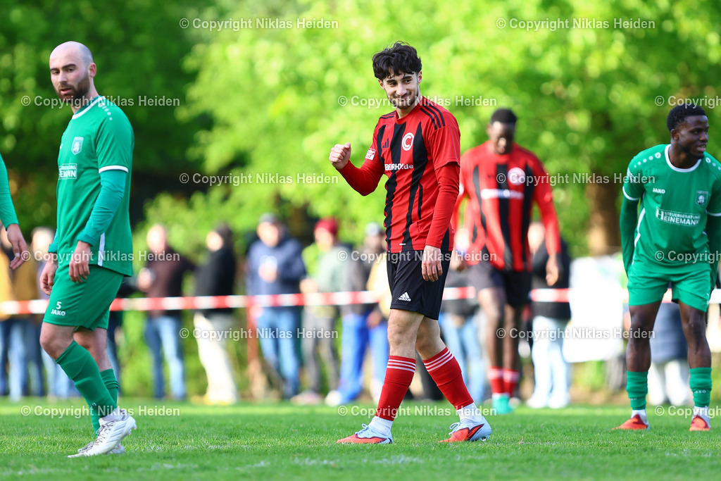 NH_HammUited_Concordia_LandesligaHansa_12052026 | #17 Farukhan Bulut (Concordia) bejubelt seinen Treffer zum 0:1.Fußball I Herren I Landesliga Hansa I Saison 2025-2026 I 20. Spieltag I Hamm United - Concordia I 12.05.2026 I Sportplatz Tribünenweg