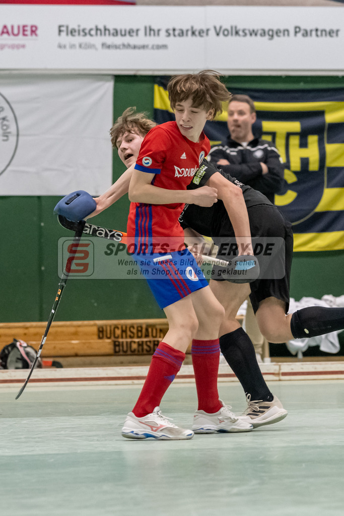 SFE_20230304_0038 | Deutsche Meisterschaft Männliche U16 Halle 2023 am 04.03.2023 in Köln (KTHC Stadion Rot-Weiss Köln Tennis and Hockey Club), Photo: Stephan Fehrmann 2022 (Sports-Gallery)